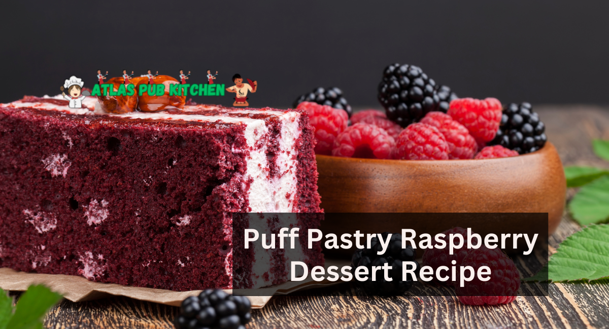Puff Pastry Raspberry Dessert Recipe (1)