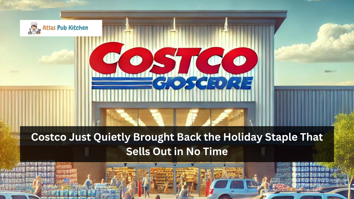 Costco Just Quietly Brought Back the Holiday Staple That Sells Out in No Time