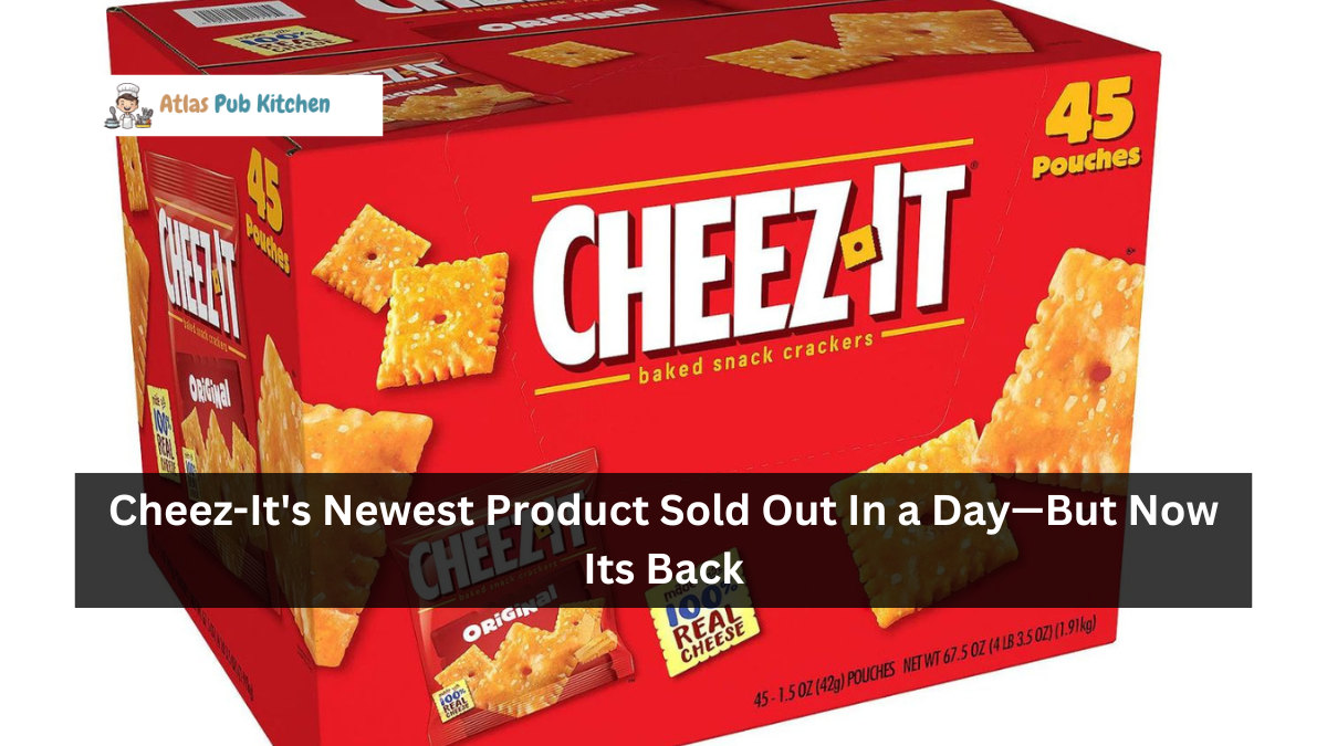 Cheez-It's Newest Product Sold Out In a Day—But Now Its Back