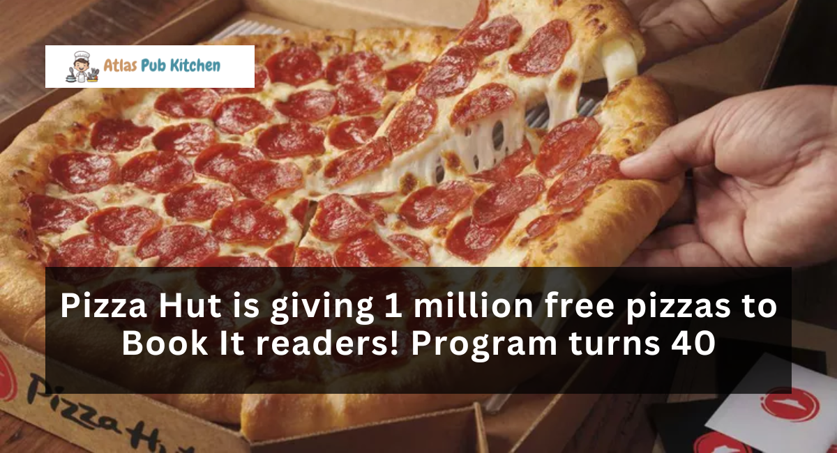 Pizza Hut is giving 1 million free pizzas to Book It readers! Program turns 40